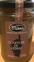 Mängden socker i Confiture de cedrat