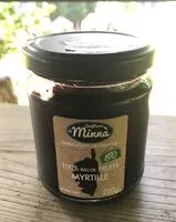 Mängden socker i 100% issu de FRUITS MYRTILLE