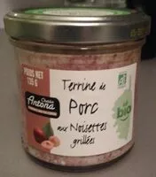 Mängden socker i Terrine de porc aux noisettes grillées