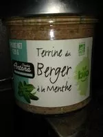 Mängden socker i Terrine au fromage frais Corse et menthe