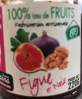 Mängden socker i Confiture Figue et Noix