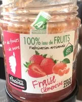 Mängden socker i Confiture Bio Fraise Clémentine