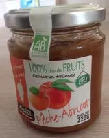 Mängden socker i 100%issu de fruits peche abricot