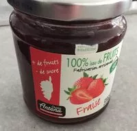 Mängden socker i Confiture de fraise
