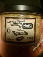 Mängden socker i Pâté au figatellu