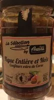 Mängden socker i Confiture extra de Corse - figue entiere et noix