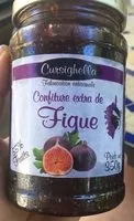 Mängden socker i Confiture extra de figue