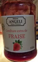 Mängden socker i Confiture fraise