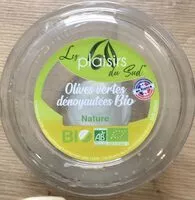 Mängden socker i Olives vertes dénoyautées