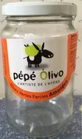 Mängden socker i Olives vertes farcies amandes