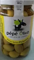 Mängden socker i Pépé olivio