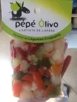 Mängden socker i Variante de légumes croquants