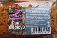 Mängden socker i Pain d'épices