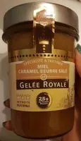 Mängden socker i Gelée royal et miel caramel beurre salé