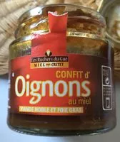 Mängden socker i Confit d'oignons au miel