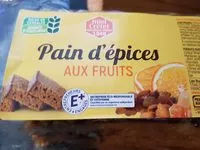 Mängden socker i Pain d'épices aux fruits
