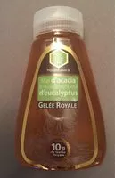 Mängden socker i Miel d’acacia & huile essentielle d’eucalyptus et gelée royale