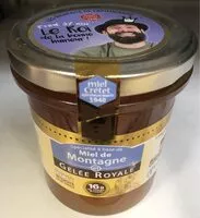 Mängden socker i Spécialité à base de miel de montagne et gelée royale
