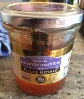 Mängden socker i Miel de lavande maritime et gelée royale
