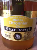 Mängden socker i Miel de citronnier Gelée royale
