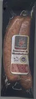 Mängden socker i Saucisses Montbeliard Saugette, Crues x2