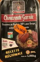 Mängden socker i Choucroute garnie