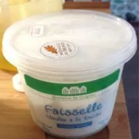 Faisselle moulee a la louche