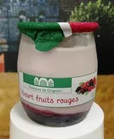 Yaourt aux fruits rouges DOMAINE DE GRIGNON 250g (2 * 125g)