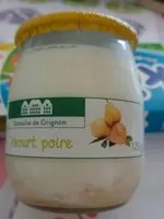 Yaourt poire DOMAINE DE GRIGNON 250g (2 * 125g)