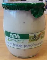 Yaourt fraise - pamplemousse
