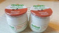 Mängden socker i Yaourt nature entier