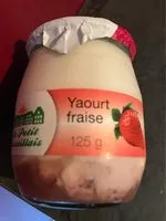 Mängden socker i Yaourt au lait entier bi-couche fraise LE PETIT VERSAILLAIS