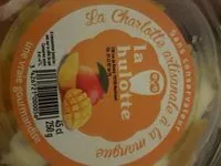 Mängden socker i charlotte artisanale à la mangue