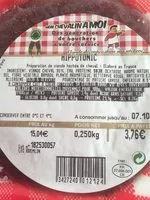 Mängden socker i Steack de cheval