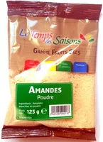 Mängden socker i Amandes Poudre