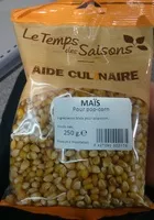 Mängden socker i Maïs pour Pop-Corn
