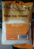 Mängden socker i Noix de coco râpée