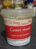 Mängden socker i Cumin moulu