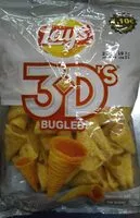 Mängden socker i 3D's Bugles