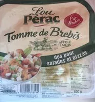 Mängden socker i Dés De Tomme De Brebis 32 %