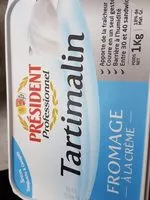 Mängden socker i Queso Blanco Tartimalin Presid. tarrina1. kg.