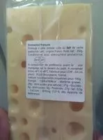 Mängden socker i Emmental francais