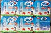 Mängden socker i Yoco goût Fraise