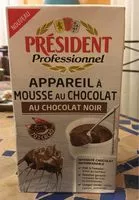 Mängden socker i Appareil à Mousse au Chocolat Noir