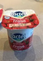 Mängden socker i Yaourt au lait entier fraise