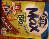 Mängden socker i Lactel Max Bio chocolat