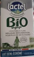 Mängden socker i Lactel bio engagé