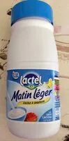 Mängden socker i Matin leger 1/2ecr 25cl