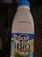 Mängden socker i Lait Lactel Bio