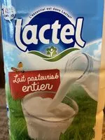 Mängden socker i Lait Frais Entier Lactel